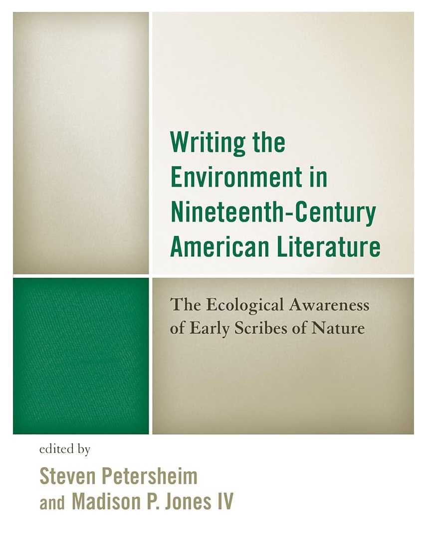 writing the environment in nineteenth-century american literature book cover